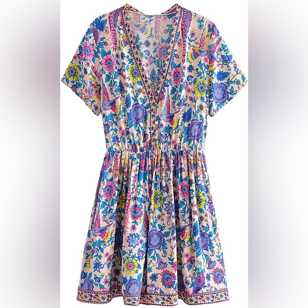 Lovebirds Mini Dress | Small